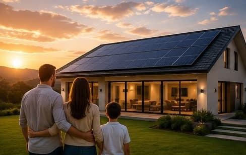 Energia solar residencial da Império Solar
