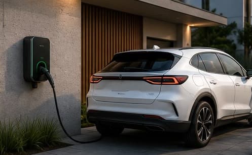 Carregamento de carro elétrico com Wallbox